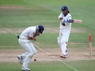 MS Dhoni saves the day for India.